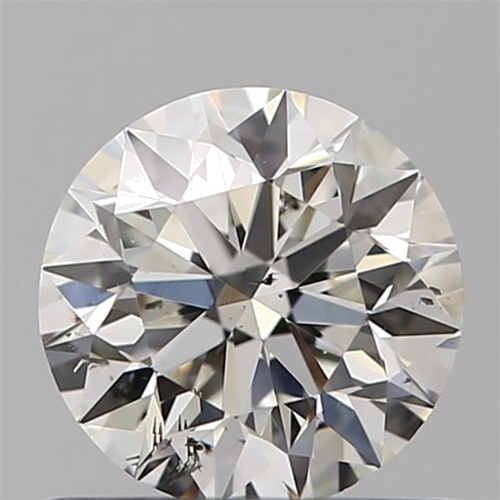 0.63 carat I-SI2 Excellent cut Natūralus Round Deimantas (1)