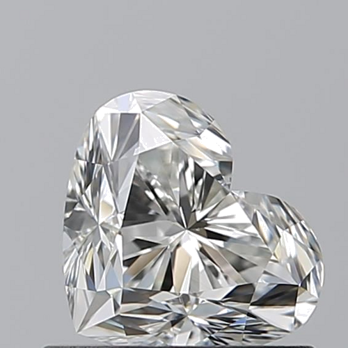 0.71 carat H-VS1 Natūralus Heart Deimantas (1)