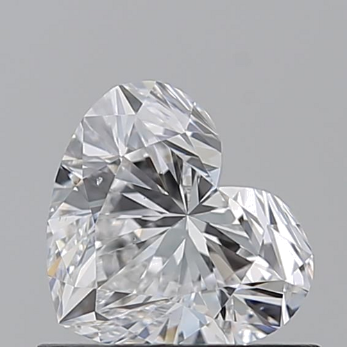 0.7 carat D-VS2 Natūralus Heart Deimantas (1)