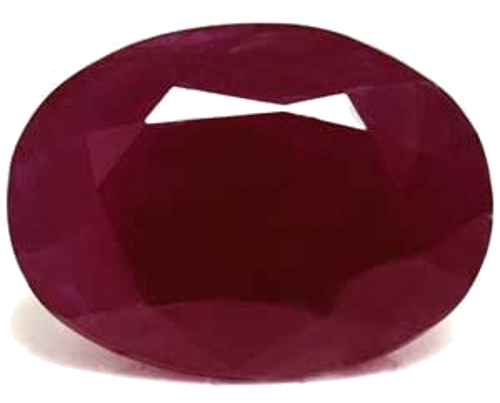 2.07 carat RED Oval Rubinas (1)