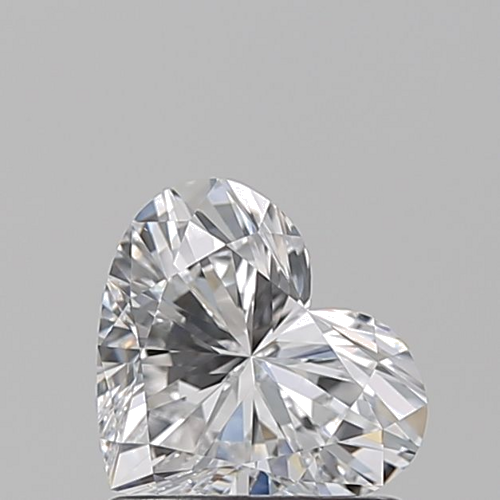 1.01 carat D-VVS2 Natūralus Heart Deimantas (1)