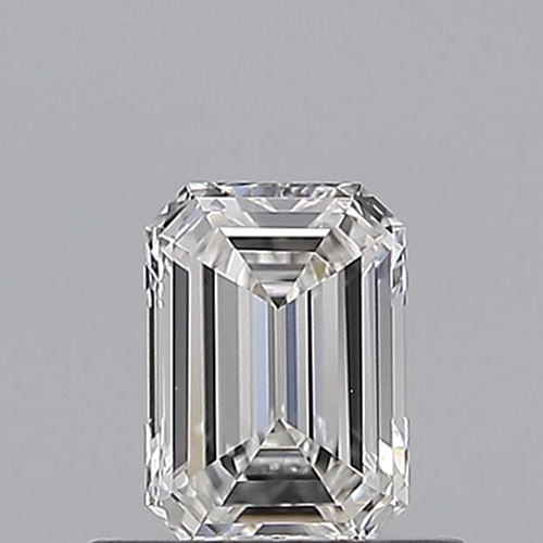 0.51 carat E-VS1 Natūralus Emerald Deimantas (1)