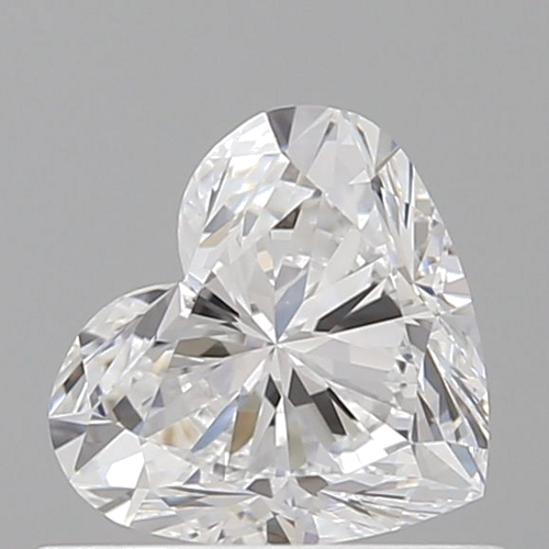 0.5 carat D-VVS1 Natūralus Heart Deimantas (1)