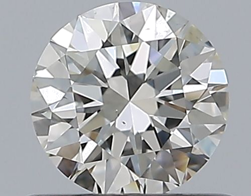 0.5 carat H-VS2 Excellent cut Natūralus Round Deimantas (1)