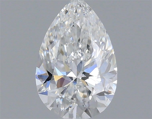 0.4 carat E-VVS2 Natūralus Pear Deimantas (1)