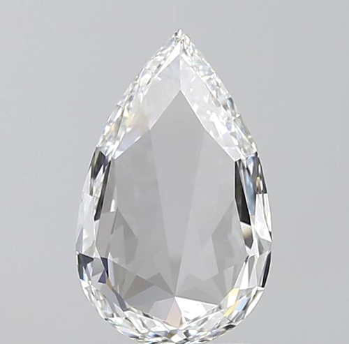 1.01 carat E-VS1 Natūralus Pear Deimantas (1)