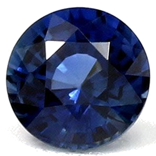0.6 carat BLUE Round Safyras (1)