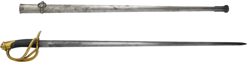 Сабля французской лёгкой кавалерии модели M1882 (1)
