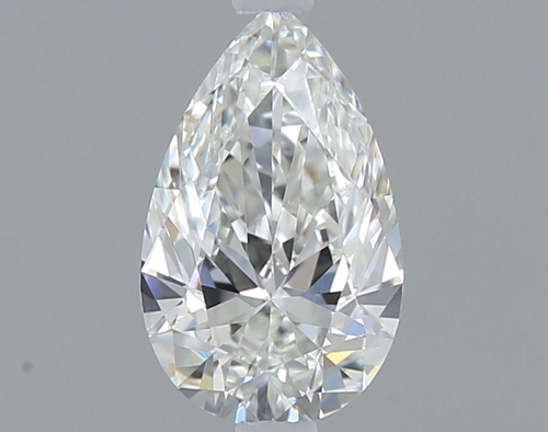 0.3 carat H-VVS2 Natūralus Pear Deimantas (1)
