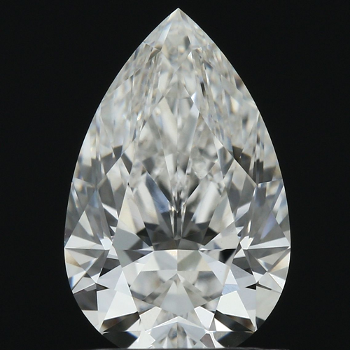 1.06 carat G-VS1 Natūralus Pear Deimantas (1)