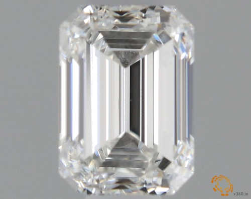 0.51 carat G-VVS1 Natūralus Emerald Deimantas (1)