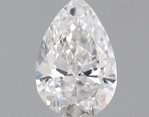 0.26 carat D-VVS2 Natūralus Pear Deimantas (1)