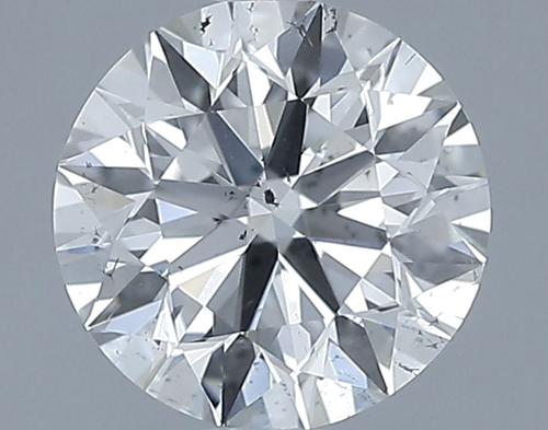 0.61 carat G-SI2 Excellent cut Natūralus Round Deimantas (1)