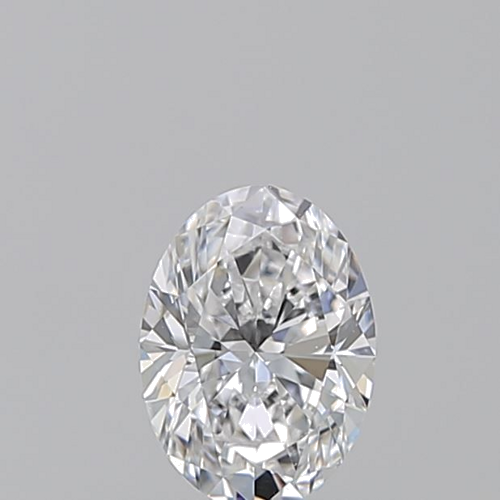 0.51 carat D-VS2 Natūralus Oval Deimantas (1)