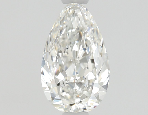 0.51 carat F-VS2 Natūralus Pear Deimantas (1)