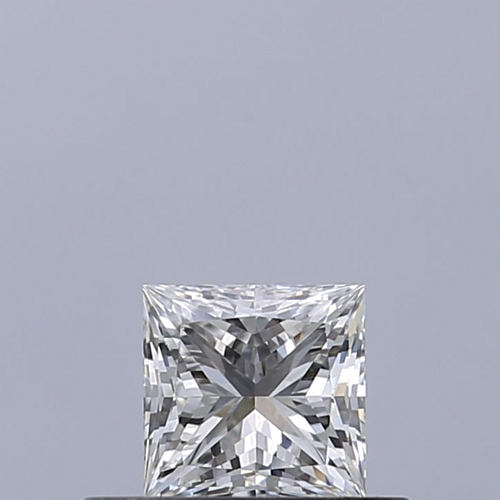 0.35 carat F-VVS1 Natūralus Princess Deimantas (1)