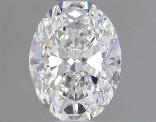 0.45 carat G-VVS2 Natūralus Oval Deimantas (1)