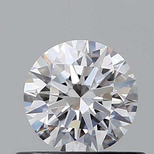 0.51 carat F-VVS1 Excellent cut Natūralus Round Deimantas (1)