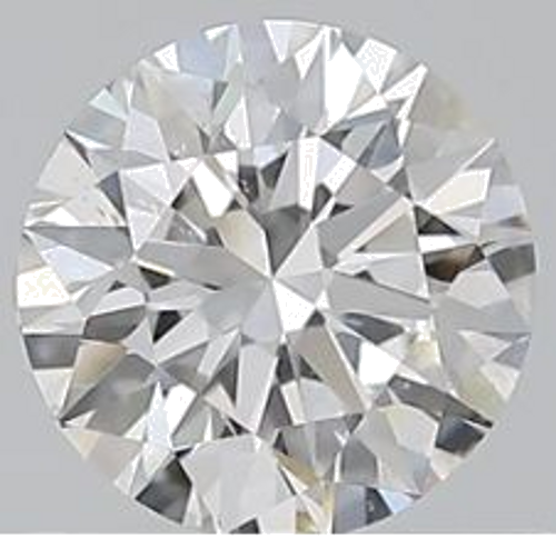 0.51 carat F-SI2 Excellent cut Natūralus Round Deimantas (1)