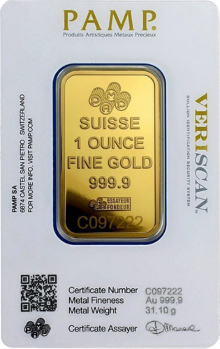 1 oz Investment Gold Bar Fortuna PAMP (2)