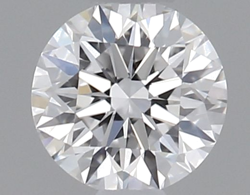 0.22 carat D-VVS2 Excellent cut Natūralus Round Deimantas (1)