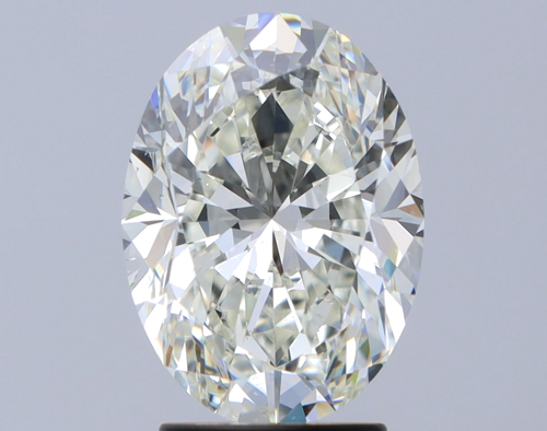 3.01 carat J-VS2 Natūralus Oval Deimantas (1)