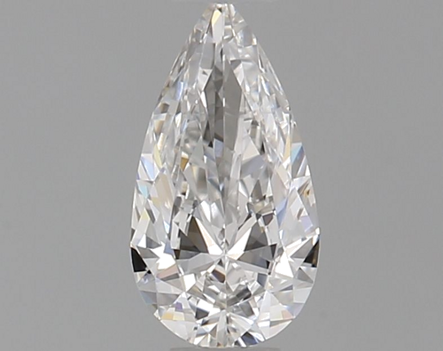 0.26 carat F-VVS1 Natūralus Pear Deimantas (1)