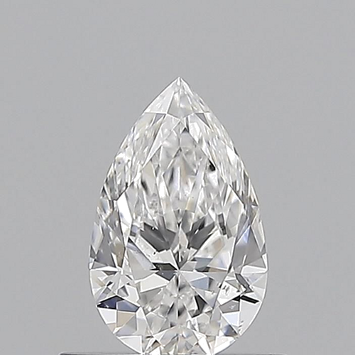 0.6 carat E-SI1 Natūralus Pear Deimantas (1)