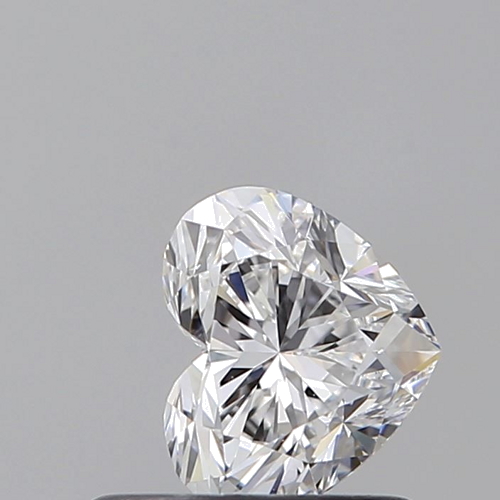 0.54 carat D-VS2 Natūralus Heart Deimantas (1)