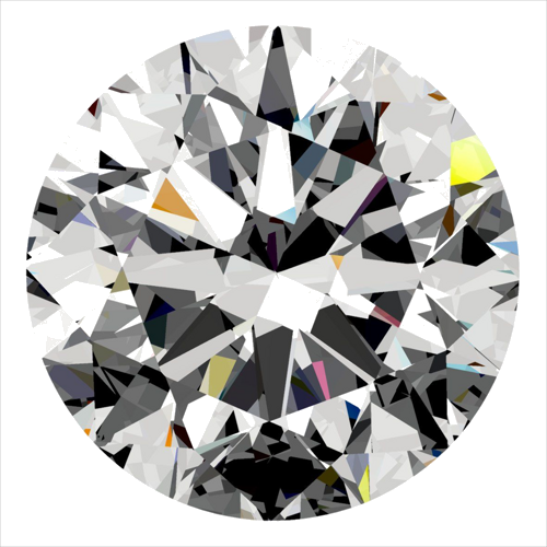 0.3 carat G-VS2 Very Good cut Natūralus Round Deimantas (1)