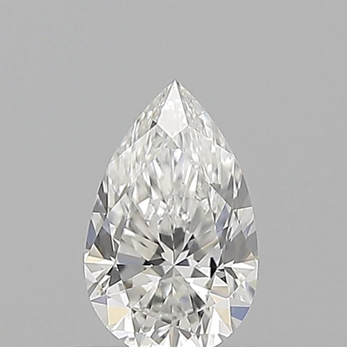 0.5 carat F-VS1 Natūralus Pear Deimantas (1)