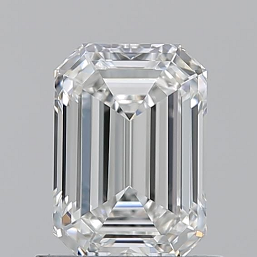 1.01 carat F-VVS2 Natūralus Emerald Deimantas (1)