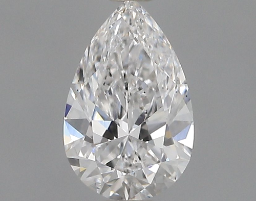0.51 carat D-SI1 Natūralus Pear Deimantas (1)