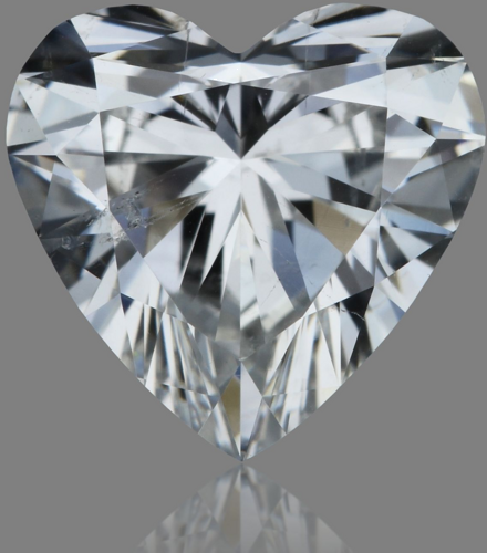 1.03 carat F-SI2 Natūralus Heart Deimantas (1)