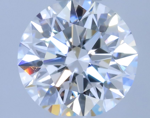 0.58 carat D-VVS2 Excellent cut Natūralus Round Deimantas (1)