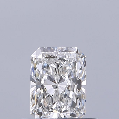 0.43 carat F-VVS2 Natūralus Radiant Deimantas (1)
