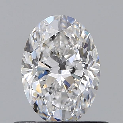 0.62 carat D-SI1 Natūralus Oval Deimantas (1)