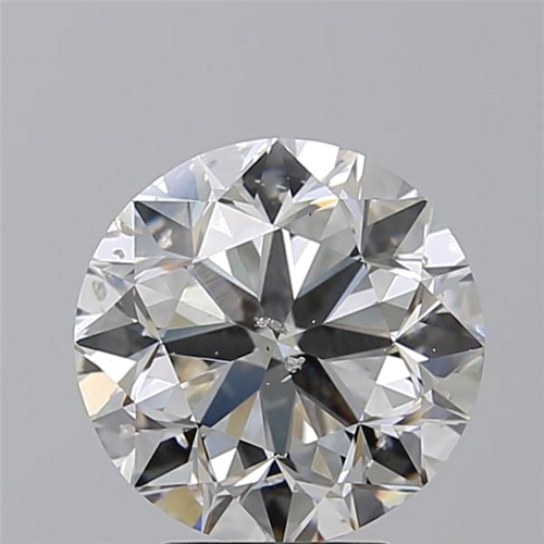 3.61 carat H-SI2 Very Good cut Natūralus Round Deimantas (1)