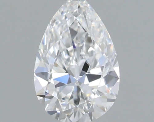 0.3 carat E-IF Natūralus Pear Deimantas (1)