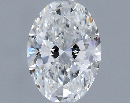0.46 carat F-SI1 Natūralus Oval Deimantas (1)