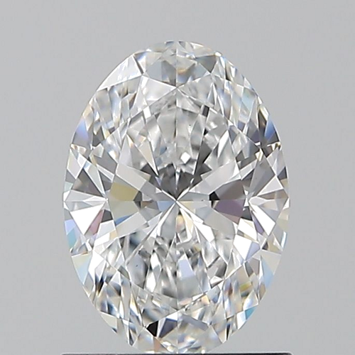 1.01 carat D-VS1 Natūralus Oval Deimantas (1)