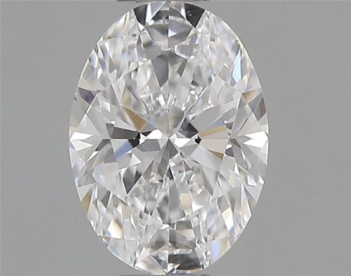 0.45 carat D-VS2 Natūralus Oval Deimantas (1)