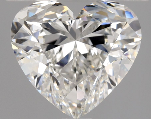 1.8 carat H-VS2 Natūralus Heart Deimantas (1)