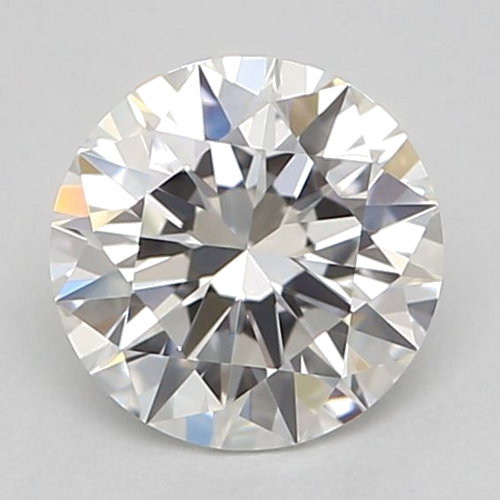 0.51 carat F-VVS1 Excellent cut Natūralus Round Deimantas (1)