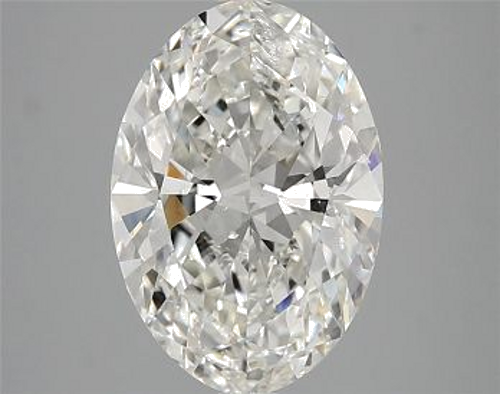 3.01 carat I-SI2 Natūralus Oval Deimantas (1)