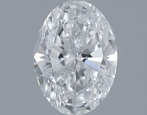 0.4 carat F-SI1 Natūralus Oval Deimantas (1)