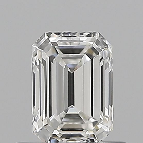 0.6 carat F-VVS2 Natūralus Emerald Deimantas (1)
