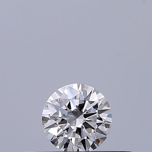 0.19 carat F-VVS2 Excellent cut Natūralus Round Deimantas (1)
