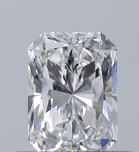 0.5 carat E-VS1 Natūralus Radiant Deimantas (1)