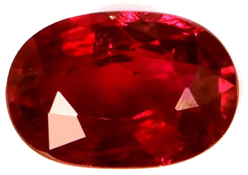 0.67 carat RED Oval Rubinas (1)